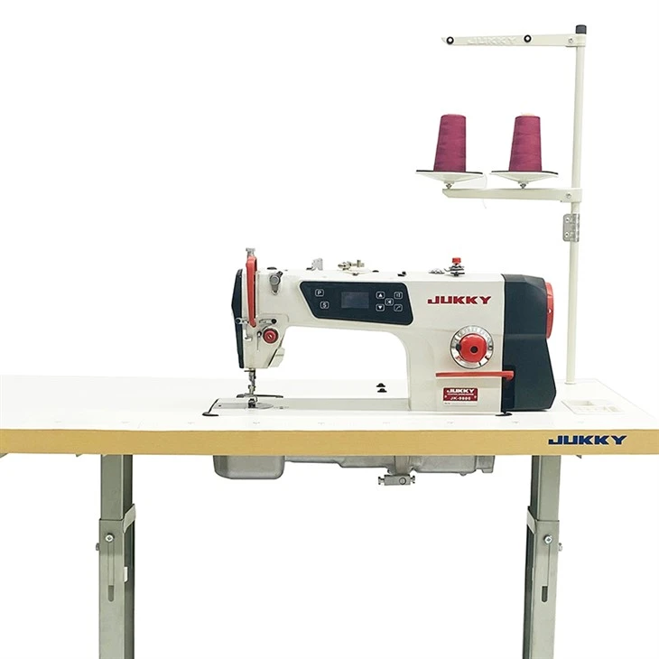Pramoninė „Lockstitch“ tiesioginės pavaros siuvimo mašina su automatiniu siūlų kirpimu